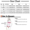 thumbnail image 3 of Bikini de dos piezas con estampado para mujer, traje de baño con almohadilla push-up, conjunto de ropa de playa Fridja nalpqowj53551, 3 of 5