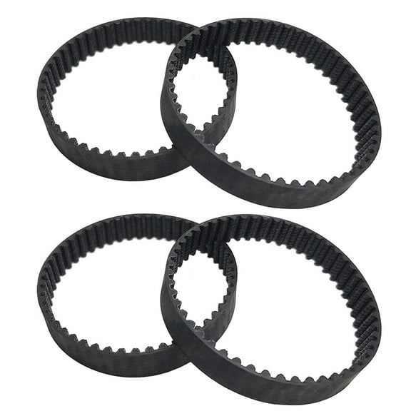 4 Pcs Replacement Belts for Shark APEX DuoClean Upright Vacuum Cleaner, Models: AZ1002, AZ1000, AX950, AX951, ZS362, ZS361C, ZU782 Series