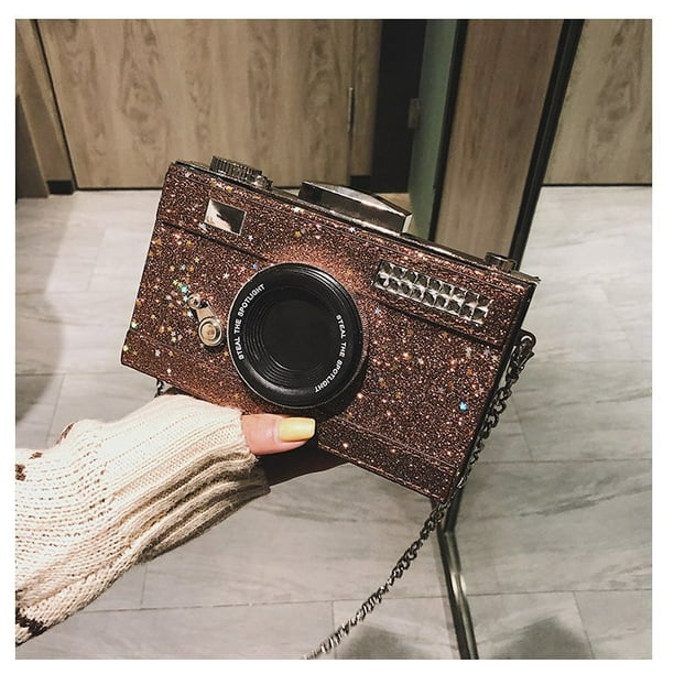 Camera shaped crossbody best sale bag