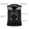 thumbnail image 4 of calefactor eléctrico termoventilador portátil 20 m2 negro circular, 4 of 7