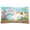 MultiColor, variant on Siberian Husky Spring Canvas Fabric Decorative Pillow