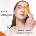 thumbnail image 4 of Refined Radiance Vitamin C Eye Roller – Dermatologist Tested, Anti-Aging, Korean Skin Care – Fades Dark Circles, Boosts Collagen, Smooths Fine Lines – Clean Beauty Formula – 1.0 FL. Oz, 4 of 7