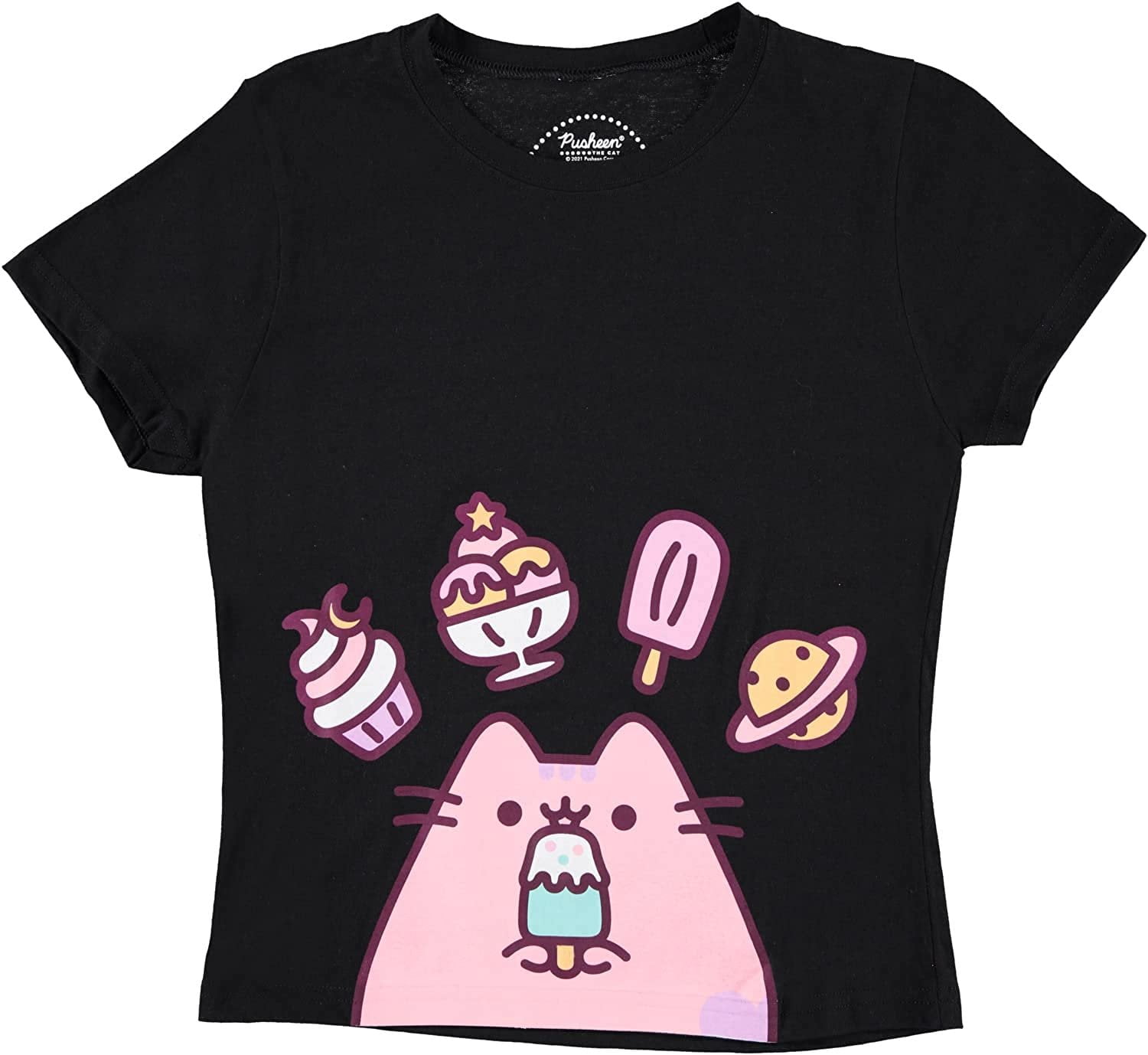 Pusheen Lazy Kitty Unisex Adult T-Shirt