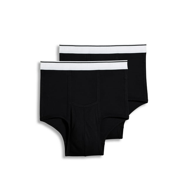 Jockey Slip pour Homme Grande Taille avec Pochette - Lot de 2