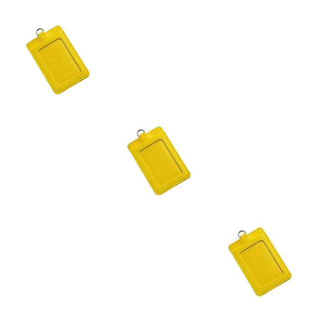 Inteprter 10 piezas de portatarjetas de identificación, carcasa protectora de negocios, funda de tarjetas de autobús multifuncional de gran capacidad, Type1 NO1