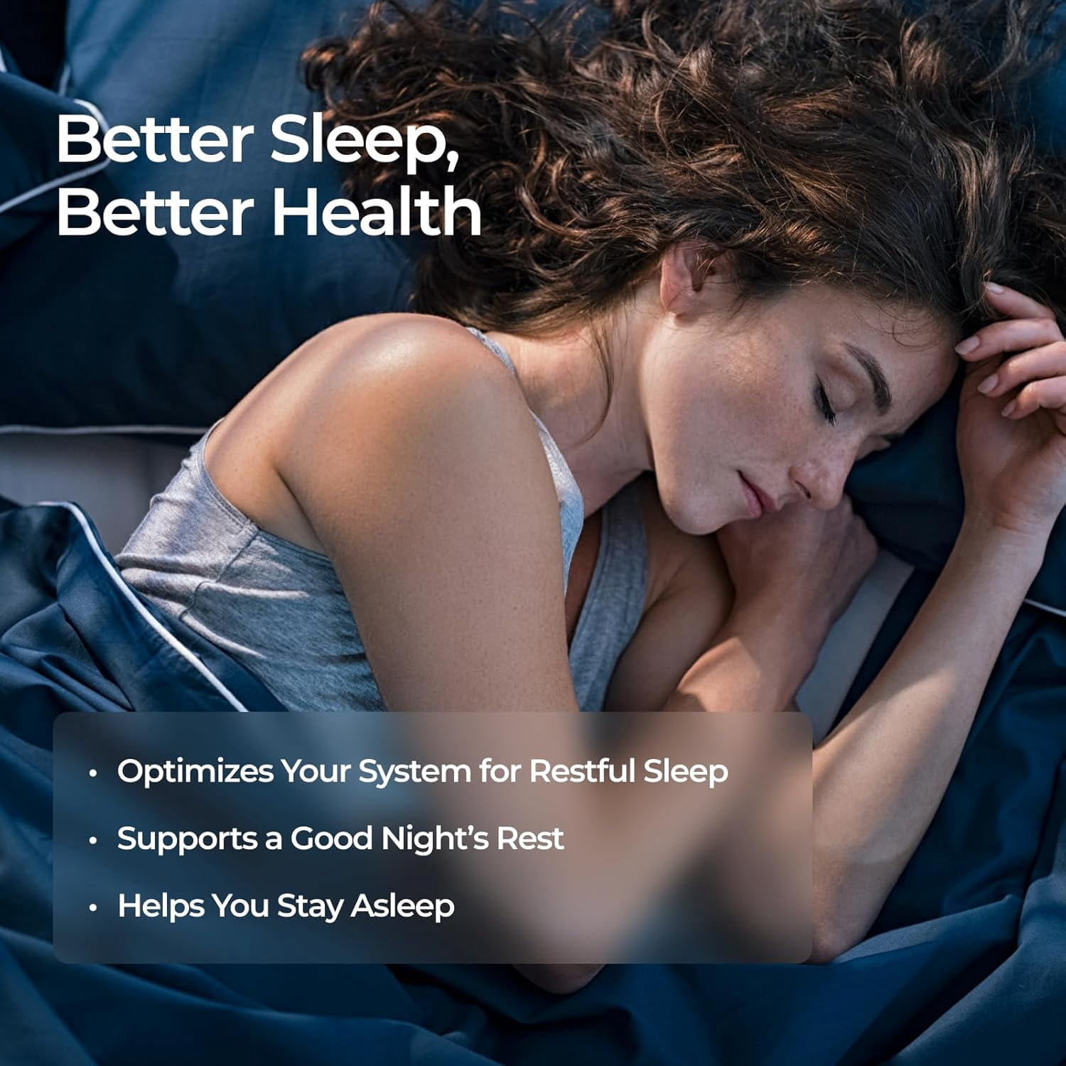 Livingood Daily Sleep Support Supplement - 10-in-1 Sleep Aid Formula, 60 Capsules