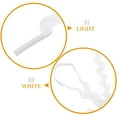 thumbnail image 5 of FENGGUIQU 1Pairs White Fashion Wavy Cloth Shoelaces for Sneakers and Boots, 5 of 8