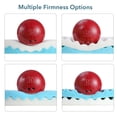 thumbnail image 4 of 4 InchFoam Mattress Topper for Pressure Relief,Back Pain, Dual Layer Mattress Topper with Removable & Washable Cover, 4 of 9