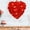 Red-10", variant on JeashCHAT Valentine's Day Wreath, 11.8" Heart Shaped Red Wreath for Front Door Valentines Door Wreath with Bow for Indoor Outdoor Home Wedding Party Decorations