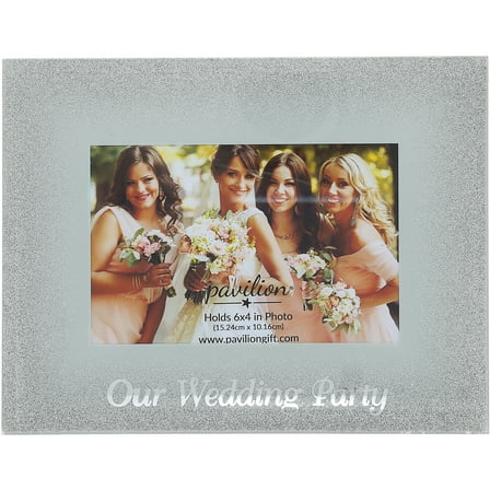 Pavilion Gift Company - Our Wedding Party - 8.75" x 6.75" Frame (Holds 6" x 4" Photo)