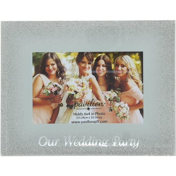 Pavilion Gift Company - Our Wedding Party - 8.75" x 6.75" Frame (Holds 6" x 4" Photo)