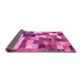 thumbnail image 2 of Ahgly Company Indoor Rectangle Checkered Pink Modern Area Rugs, 2' x 3', 2 of 4