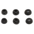 thumbnail image 4 of uds almohadillas para los oídos de repuesto aislamiento de ruido almohadillas para los oídos de espuma de rebote lento suave para auriculares IOS Pro negro, 4 of 5
