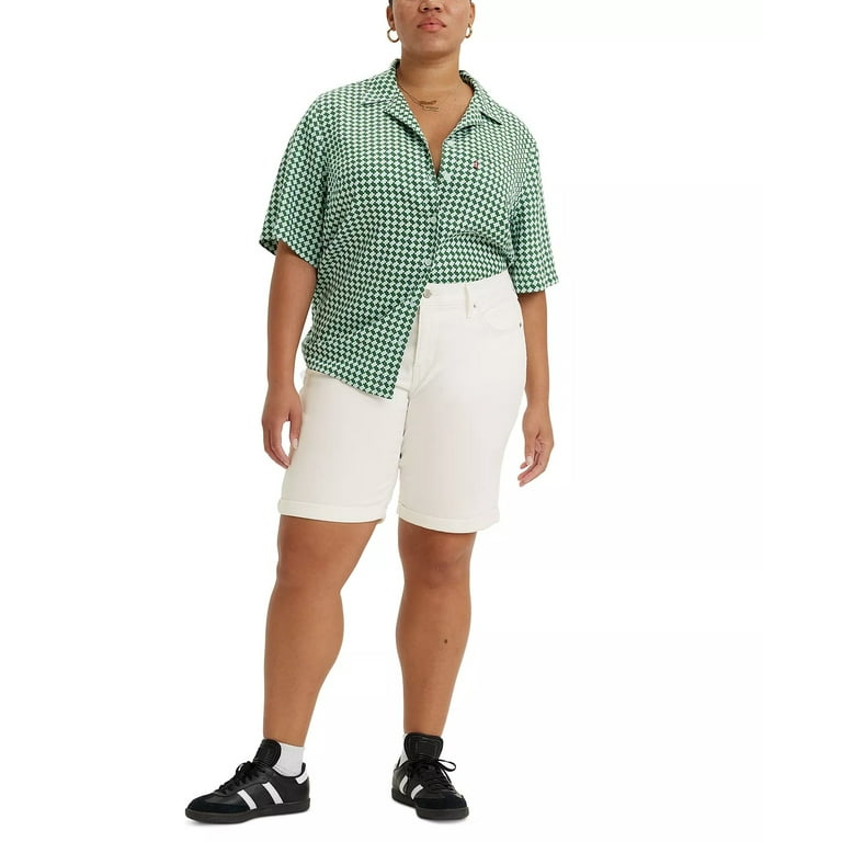 Levi's plus size bermuda shorts best sale