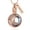 Butterfly-Customize, variant on Crystal Circle of Life Urn Cremation Jewelry for Ashes Butterfly / Dragonfly Design Crystal Circle Memorial Urn Necklace Ashes Holder Keepsake for Women Men