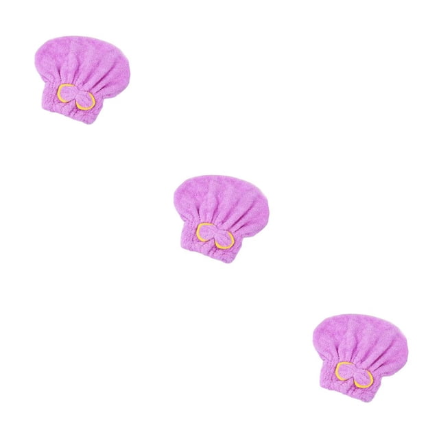 Naiovety Gorro de ducha Cabello Baño Sombrero Envolturas Toalla Accesorio Cuarto de baño Ducha Type1 NO1