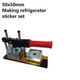 thumbnail image 2 of 50×50mm Square Refrigerator Sticker Badge Making Machine Fridge Magnet Maker Press Machine DIY, 2 of 6
