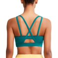 thumbnail image 1 of Sujetador deportivo RUNNING GIRL de alto soporte verde oscuro, talla XL, 1 of 7