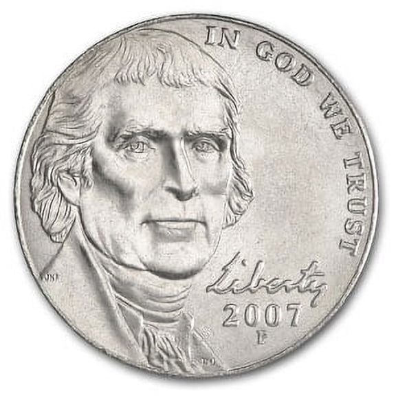 2007-P Jefferson Nickel BU