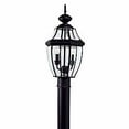 thumbnail image 1 of Generation 8229-12 Lancaster Outdoor Post Light, 21.5" 2-Light, 60W, Black, 1 of 1