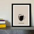 thumbnail image 6 of Designs ByLITA Americano, 11 x 14 Black Wall Print (Framed) | Coffee Decor, 6 of 7
