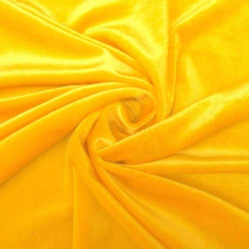 FWD 60 Spandex Polyester Blend Velvet Sewing & Craft Fabric By the Yard,  White 