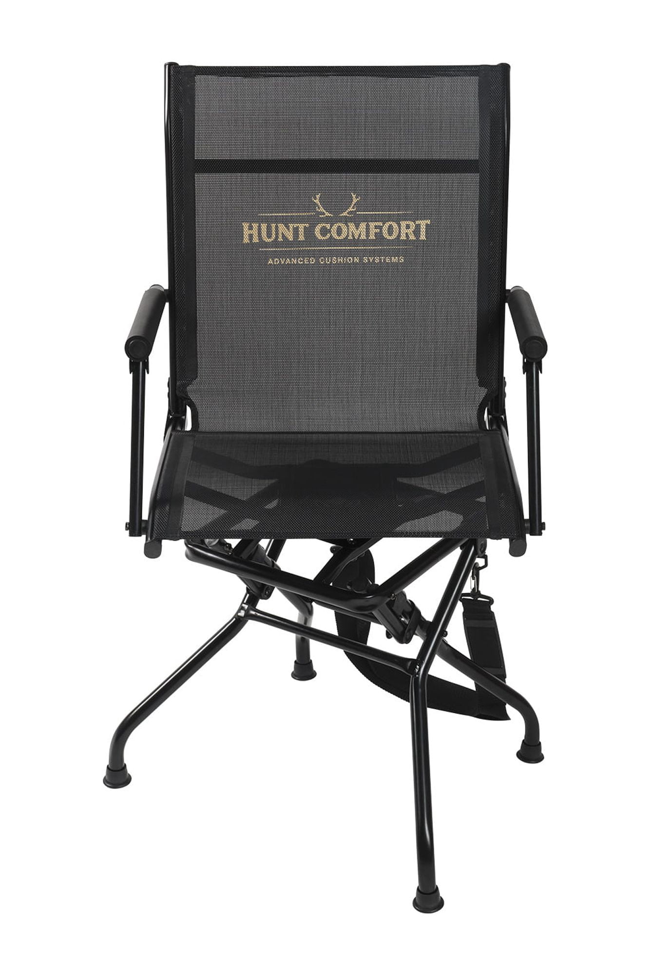 Hunt Comfort Multi Position Mesh Lite Swivel Hunting Chair