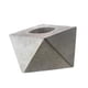 thumbnail image 5 of Mesa para hoguera, cuenco para llamas, diseño geométrico, gris, bajo humo, para acampar, cuenco para fogata para balcón, exterior, interior, exterior Zulema Pozo de fuego de mesa, 5 of 8