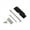 Black, variant on TOP-MAX Aluminum Alloy Auto Spring Door Closer for Interior Door Reduce Noise (Bronze)