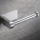 thumbnail image 1 of Soporte de papel higiénico autoadhesivo para cocina, soporte de papel higiénico, sin necesidad de taladrar, para pared, baño, acero inoxidable cepillado, 1 of 7
