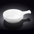 thumbnail image 1 of Wilmax 997013 Plat de Cuisson de 6 Po avec Poignée&44; Blanc - Pack de 36, 1 of 1