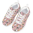 thumbnail image 3 of Pzuqiu Christmas Girls Sneakers Size 1 Lightweight Running Shoes Kids Tennis Shoes Lace Up Breathable Sports Shoes Outdoor Casual, 3 of 7