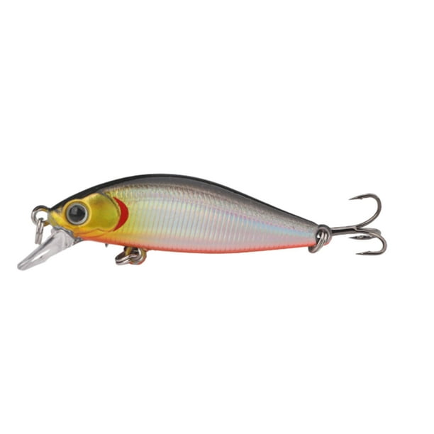 DYNWAVECA 4x Fishing Lures Crankbait Realistic Fishing Lure with