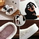 thumbnail image 4 of Dachshund Slippers for Women, Animal Cartoon Weiner Dog Slipper, 4 of 4