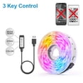 thumbnail image 1 of LED Strip Light RGB Color USB Tpae Bluetooth LED Strip Bedroom Decoration 5050 1m 2m 3m 4m 5m 10m 15m TV LED Backlight For Party, 1 of 6
