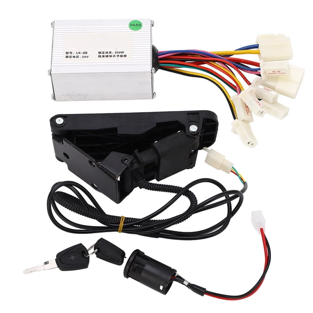 Controlador cepillado de 24V y 250W, conjunto de acelerador de Pedal, Kit de conversión de triciclo eléctrico para reemplazo de bicicleta eléctrica