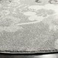thumbnail image 3 of SAFAVIEH Adirondack Hortense Floral Area Rug, Silver/Ivory, 8' x 8' Round, 3 of 5