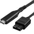 thumbnail image 4 of NATEFEMIN Game Console to HD Adapter for N64 NGC SNES 720p 1080p HD Black Plastic Plug and Play with Power Cable, 4 of 7