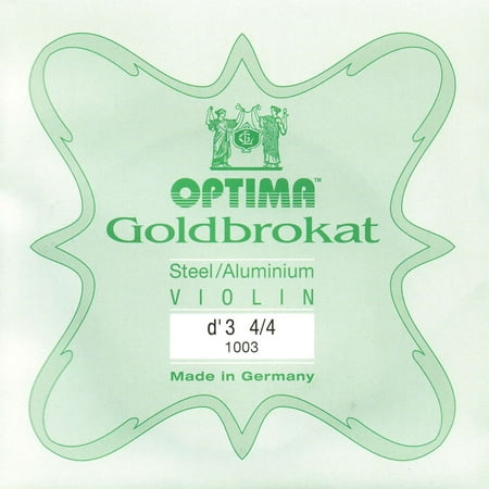 Lenzner Goldbrokat 4/4 Violin D String - Medium Gauge - Aluminum Wound