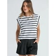 thumbnail image 6 of Anbech Graphic T-Shirt for Women, Casual Short Sleeve Tee Tops for Girls, 6 of 7
