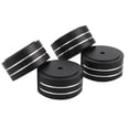 thumbnail image 4 of 4 soportes de aislamiento para altavoces HIFI de aluminio de 40 x 20 mm para tocadiscos (negros), 4 of 8