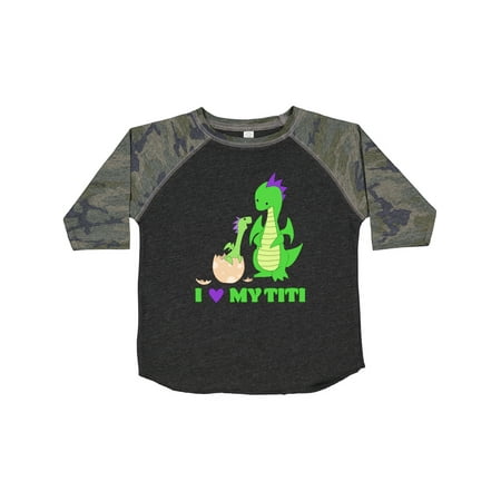 

Inktastic I Love My Titi Gift Toddler Boy or Toddler Girl T-Shirt