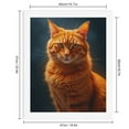 thumbnail image 2 of Paint By Numbers Kit for Adults Beginner - Orange Cat Regal Portrait DIY Canvas Painting Kits for Adults, Frameless Paint By Number for Adults for Home Wall Decor 16x20 Inch, 2 of 7