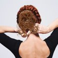 thumbnail image 3 of Chignon Élastique Queue de Cheval, Chignon Désordonné, Chignon Bouclé, 3 of 8