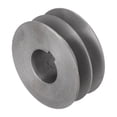 thumbnail image 2 of V-Belt pulley A Type Double Slot Pulley Motor Cast Iron Dia Power Tool Accessory, 2 of 9