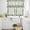 Sage Green, variant on Eucalyptus Kitchen Curtains Sets for Windows 36 Inch Length, Farmhouse Flower Plant Sage Green Country Rod Pocket Window Treatments Tier Curtains and Valances Set for Bedroom/Bathroom