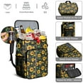thumbnail image 5 of Sunny Sunflower Aesthetic Cooler Backpack - 20L Insulated Soft Cooler Bag for Beach, Parties & Road Trips, Vintage Floral Design, 5 of 6