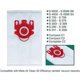 thumbnail image 4 of Fjm Vacuum Bags 12 Pack For Miele Fjm Bags Airclean 3d Efficiency Vacuum Cleaner, Include 4 Pair Mot, 4 of 5