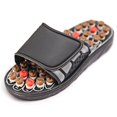 thumbnail image 2 of ruzhgo Foot Acupoint Massage Slippers Powerful Natural Foot Massage Shoes black, 2 of 6
