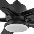thumbnail image 2 of 905152FMB-LWD Hinkley Lighting Alta - 5 Blade Ceiling Fan with Light Kit-16.75 Inches Tall and 52 Inches Wide-Matte Black Finish, 2 of 13